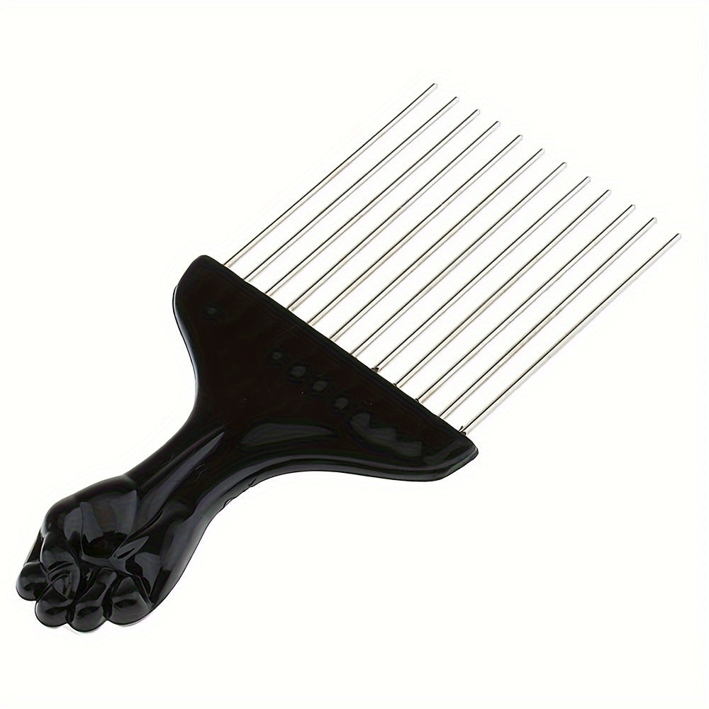 Afro Twist Hair Comb Twist Wave Barber Tool Twist Brush Curl Comb Twist Hair Sponge Twist Wave Curl Brush Comb Twist Hair Coils Comb for Natural Hair Perm comb set, sponge shaped comb, steel needle insertion comb, curling glo
