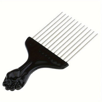 Afro Twist Hair Comb Twist Wave Barber Tool Twist Brush Curl Comb Twist Hair Sponge Twist Wave Curl Brush Comb Twist Hair Coils Comb for Natural Hair Perm comb set, sponge shaped comb, steel needle insertion comb, curling glo