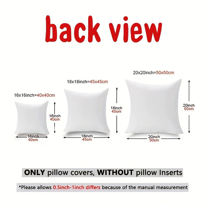 Conjunto de 4 capas de almofada modernas em veludo com estampado geométrico e floral - Azul e branco suave, fecho de correr, poliéster lavável à máquina, perfeitas para decoração de sala de estar e quarto - Inclui 2 almofadas grandes, 1 média e 1 pequena.