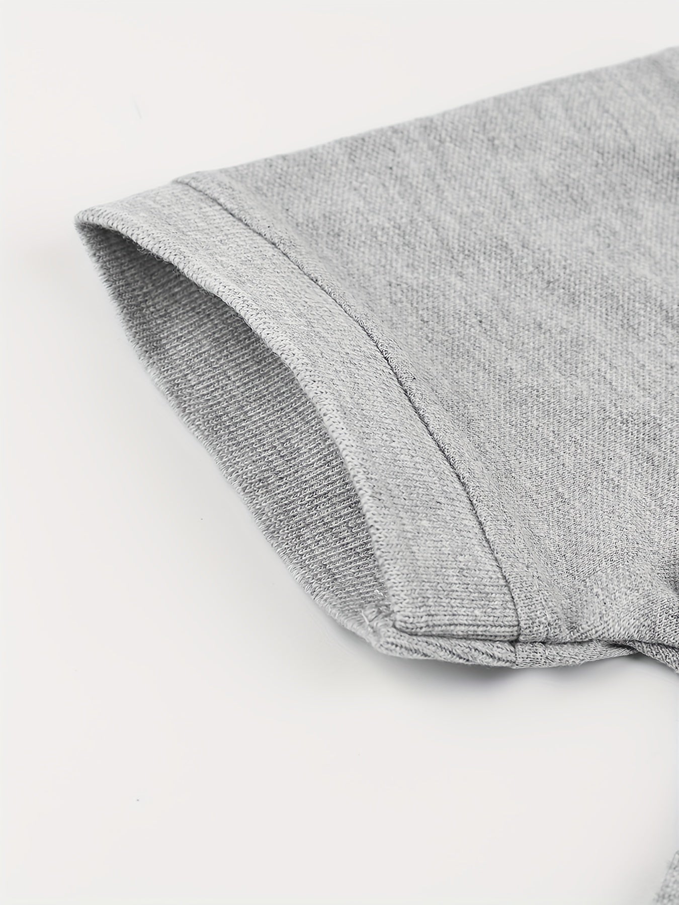 Camisa casual de criança com lapela, t-shirt de manga curta para menino, roupa infantil confortável e respirável.