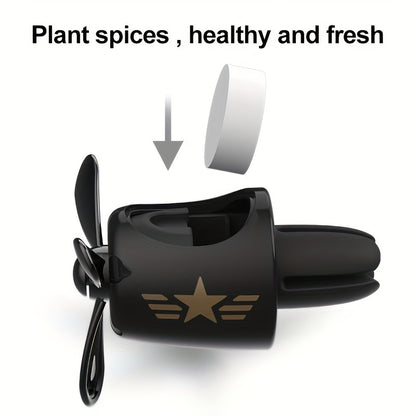 6 pastilhas de fragrância para automóvel, aromatizador de ar automóvel Pilot Bear, recarga de perfume para saída de ar do automóvel, acessórios para automóvel, aroma de longa duração.