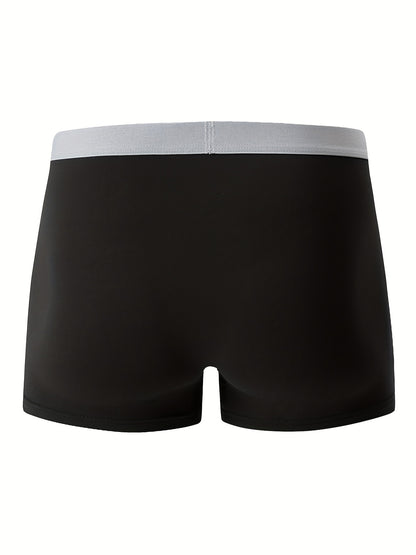 10-Pack Men'S Boxer Briefs - Breathable, Comfortable, Stretchy Underwear with "NINJA" Graphic, Solid, Perfect for Casual Attire, Gym, Or Everyday Wear