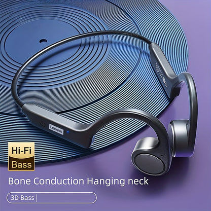 Lenovo X4 5.3 Chip + Low Power - Tech Enthusiasts - Daily Use - 2025 Popular Bone Conduction Wireless Bluetooth headphones
