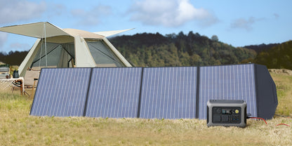 Estação de energia portátil ALLPOWERS R600 299Wh com bateria LiFePO4, saída CA, gerador solar de 600 W, carregamento rápido de 0 a 100% em 1 hora para campismo, autocaravana, emergências, RV, gerador portátil para campismo, bateria solar, G