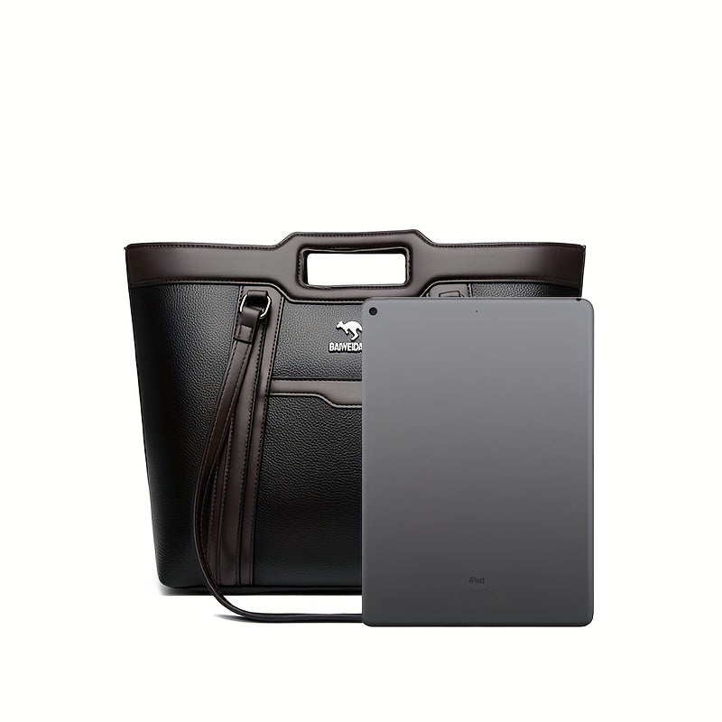 2025 New Women'S Shoulder Tote Bag, Stylish Large Capacity Underarm Bag, Casual Handbag, Soft Shoulder Bag, Women'S Commuter Bag, Made of High-Quality Synthetic, a Bag for Documents, Elegantly Simple Design, Zipper Closure, S