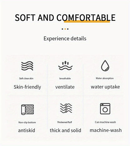 1pc Ultra Soft Plush Rug, White Large Area Rug, Non-slip Fluffy Shaggy Rug, Waterproof Shaggy Throw Rugs For Living Room Bedroom Nursery Room, Game Room Dormitory Carpet, Teenage Room Decoration, Room Decor