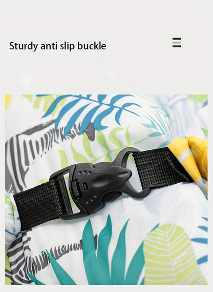 1pc Large Inflatable Sofa Chair - Heavy-Duty Oxford Fabric Portable Air Bed/Seat, Foldable Self-Inflating Couch for Adults &, No Needed, Ideal for Camping, Beach, Music Festivals, Backyard (Takes Air from Mouth, Chaise Pliant