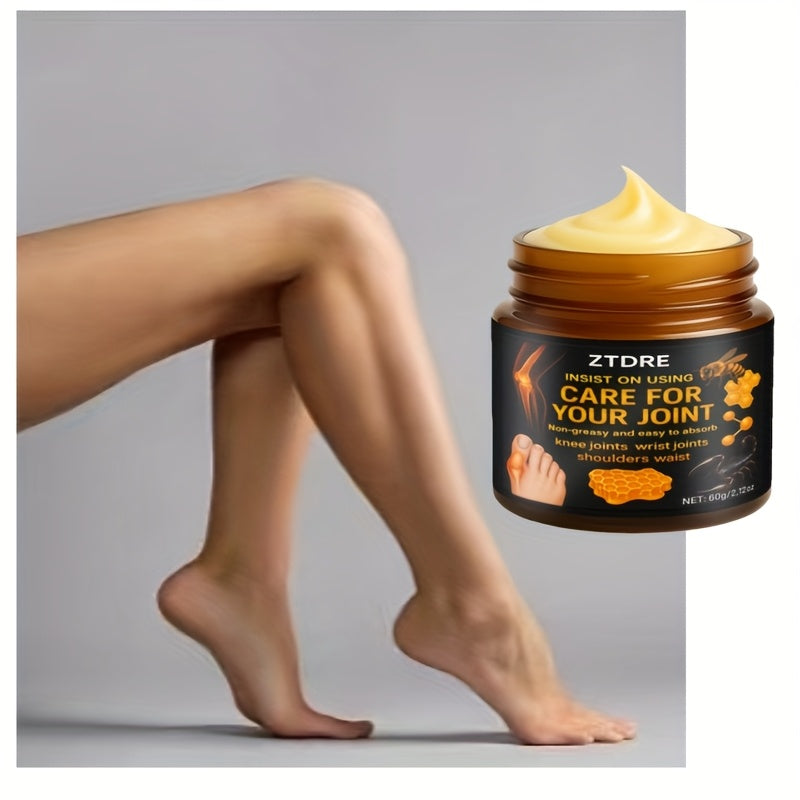60g Bee Venom Care Cream, Fast Moisturizing, Suitable for All Beige Types, Fragrance-Free, Non-Greasy