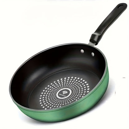 Cast Iron Non-Stick Frying Pan with Star Pattern - Heavy-Duty, Long-Lasting, Induction & Gas Stove Compatible, Perfect for Eggs, Pancakes, Steaks, and More, Versatile Cooking Pan | Star Pattern Pan | Durable Cookware