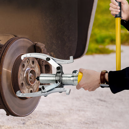 20T Manual Hydraulic Puller Hydraulic Wheel Hub Puller Hydraulic Gear Puller for Pulling Shafts Flanges Gears Pulleys Flywheels Bearing Chucks Apart