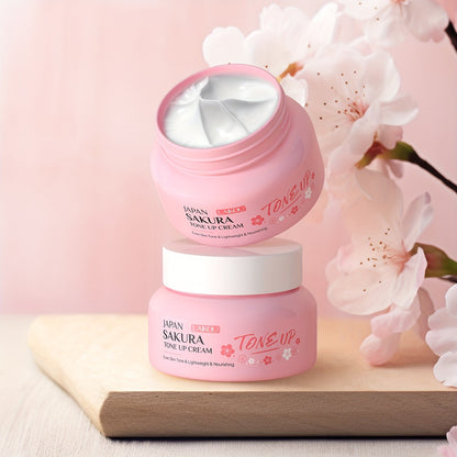 Toning Cream 60g, Plant Extract, Niacinamide Primer, Even Skin Tone, Long Lasting, Natural Look Tone Up Cream