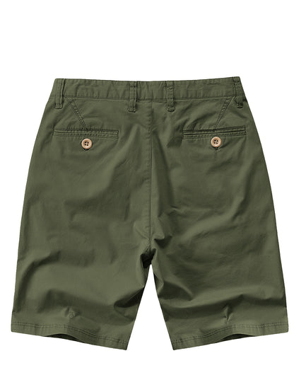 Men'S Heavy-Duty Work Shorts - Non-Stretch Fabric with Multiple Utility Pockets, Adjustable Button Closure - Black Cargo Shorts for Construction, Hiking, Everyday Casual Wear - Non-Stretchy Office & Outdoor Pants, Hiking Appa