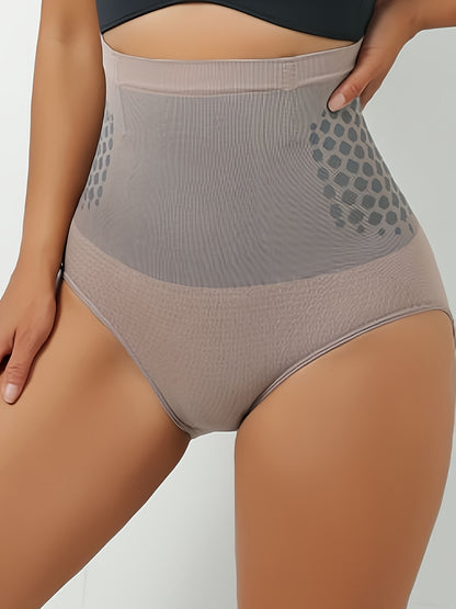 4pcs High-Waist Tummy Control Shapewear Panties for Women, Waist Trainer Butt Lifter Belly and Thigh Reducer Body Shaper, Belly Toning Panties, Thigh Sculpting Briefs, Seamless Shapewear, Sculpting Lingerie, Lightweight Shape