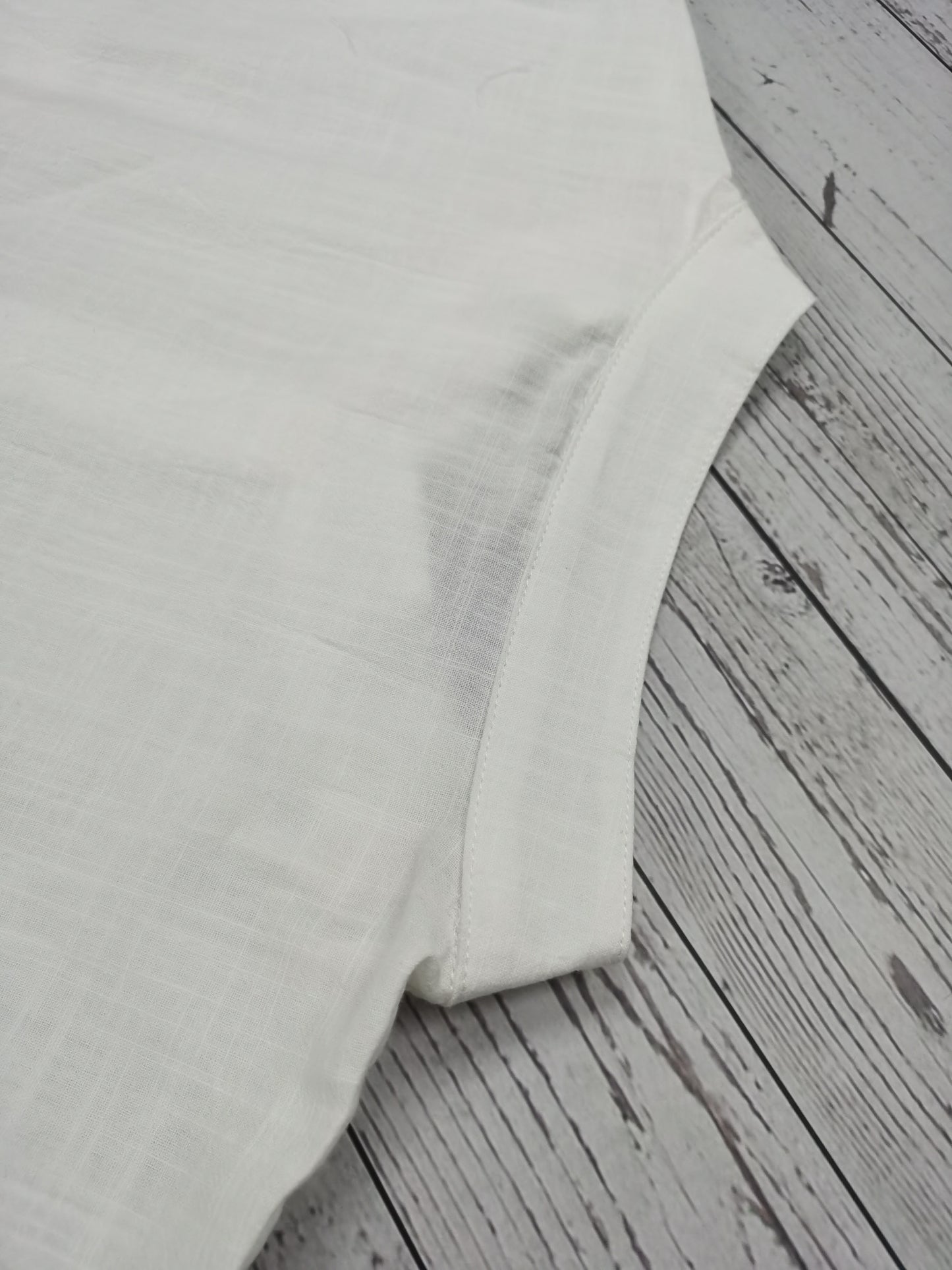 Men's Shirt Top, Solid Band Collar Short Sleeve Closure Summer Male Casual Henley Shirt For Daily Business Formal Shirts For Men