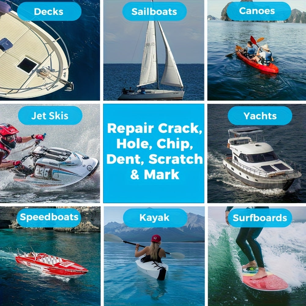 Ultra Transparent Waterproof Repair Kit - Durable and Reliable Solution for Marine, Automotive, and Home Protection, Long-Lasting Waterproofing, TPU Material, Boat Waterproofing, Car Waterproofing, House Waterproofing, Boat W