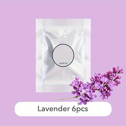 6 pastilhas de fragrância para automóvel, aromatizador de ar automóvel Pilot Bear, recarga de perfume para saída de ar do automóvel, acessórios para automóvel, aroma de longa duração.