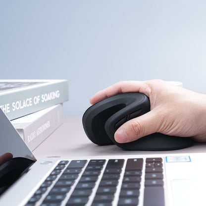 DAREU Magic Hand Design Multi-level Adjustment Ergonomic Vertical Wireless Mouse, 2.4G Portable Office Super Cost-effective Right-hand Mouse Easy to Work and Study High-performance Windows/Mac/Laptop Laptop Mac/Laptop/Mac Bir