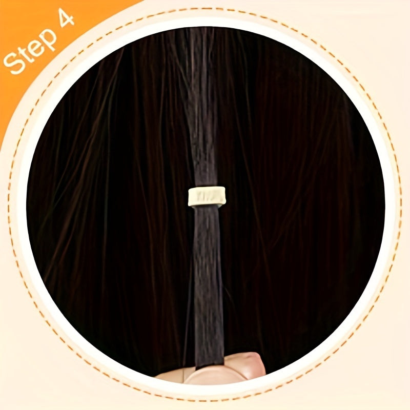 The cheapest hair extension kit on the whole network, equipped with 200 hair extension rings, 1 hair extension pliers, and 2 hair extension hooks