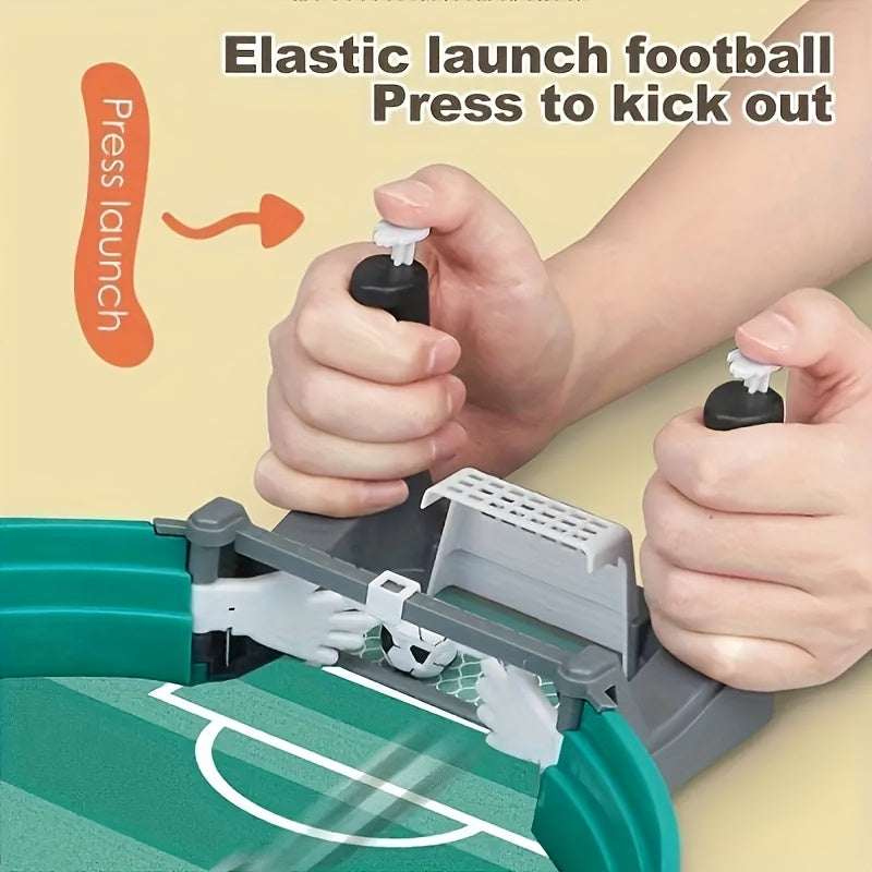 6pcs Balls Youth Desktop Football Game - Interactive Indoor Football Match with Accessories, Goal Actions, Ideal Day or Birthday Gifts, Father'S Day Gifts, Football Accessories, Large Size, 56.8x27.7x11.1cm, Football Accessor