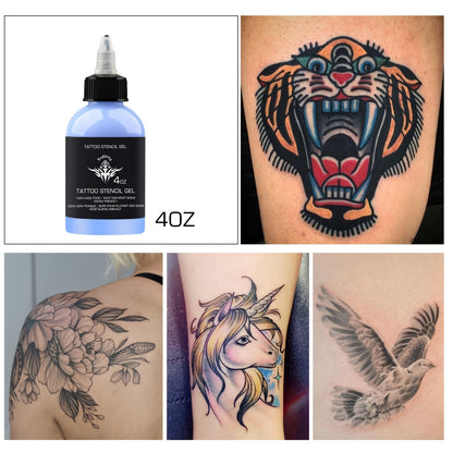Tattoo Transfer Gel Tattoo Design Transfer Cream Gel, Professional Stencil Primer Tattoo Skin Solution Gel For Tattoo Supplies Accessories
