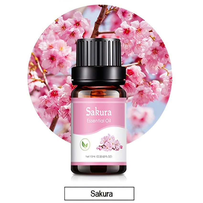 1pc Essential Oil For Aroma Diffuser Humidifier, Home Air Freshener, Car Fragrance