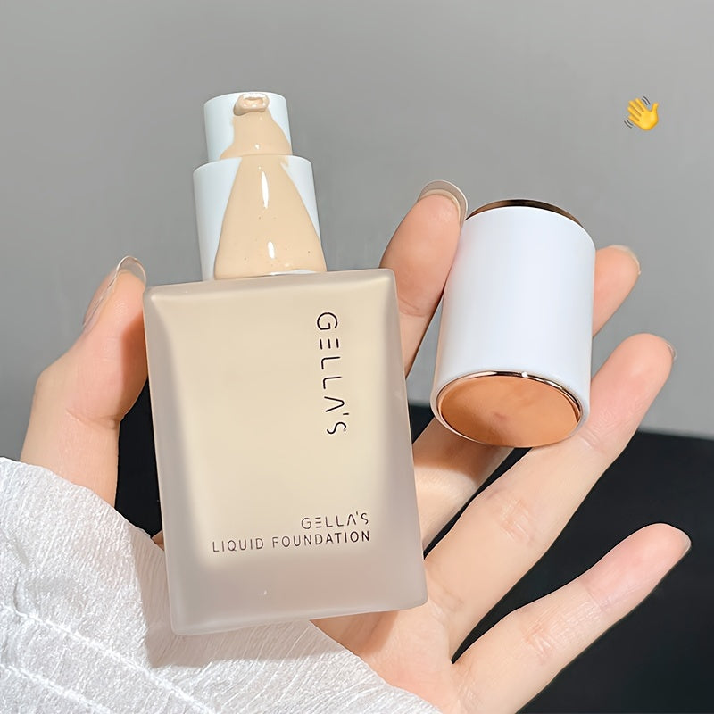 Moisturizing Liquid Foundation Creamy Skin Long Lasting Soft Misty Version Full Coverage Even Skin Tone Foundation Cream