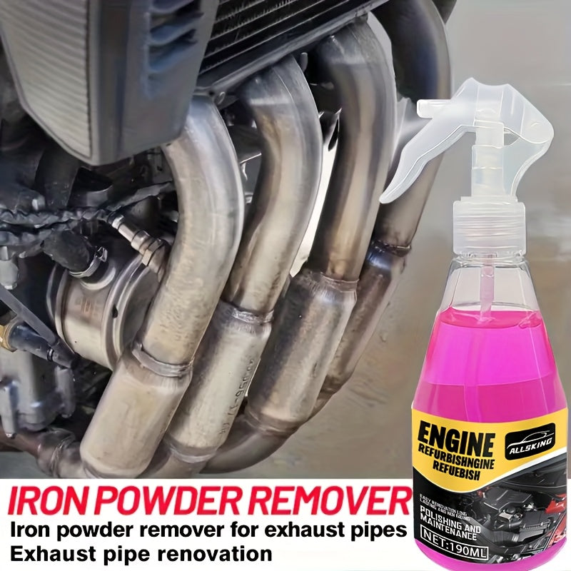 YYLFD All-in-One Engine Bay Renewal Kit - 190ml High-Performance Corrosion-Resistant Engine Spray, Instantly Restores & Car Engine Bay, Compatible with Cars, Trucks, SUVs, Vans - Before & After Results, Maintenance