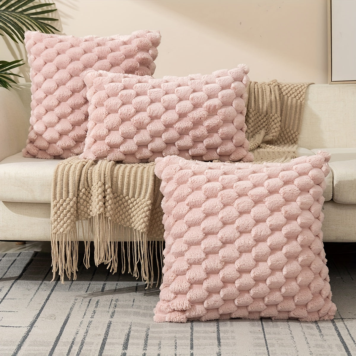 1pc, Square Cushion Cover, Zipper Single-sided Printed Pillowcase, Home Decor, Room Decor, Living Decor, Bedroom Decor (pillow Core Is Not Included)