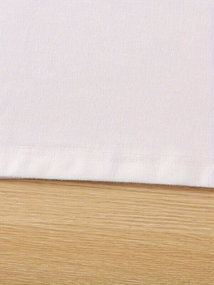 Girls Funny Kitty Print Short Sleeve T-shirt Summer Clothes Gift