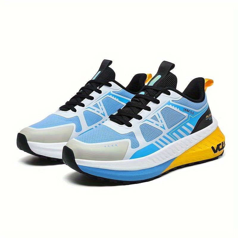 Fashion Sports Sneakers for Men and Women - Casual Lightweight Running Shoes, All-Season Comfort, Round Toe Lace-up Trainers, Breathable Fabric Upper, EVA Sole, Universal Fit