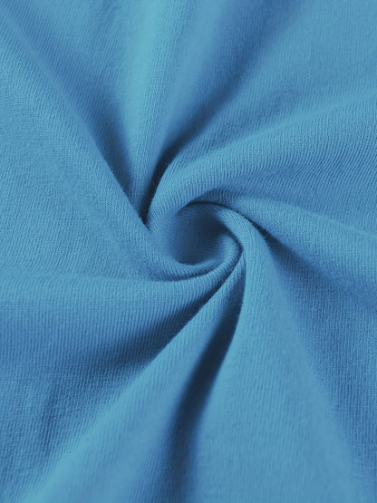 Kid's Solid Color T-shirt, Casual Short Sleeve Top, Boy's Tee For Summer