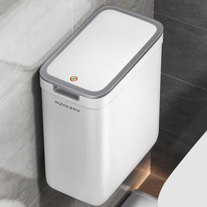 Joybos Wall-Mounted Bathroom Trash Can: Odor-Sealing, Touchless, And Space-Saving