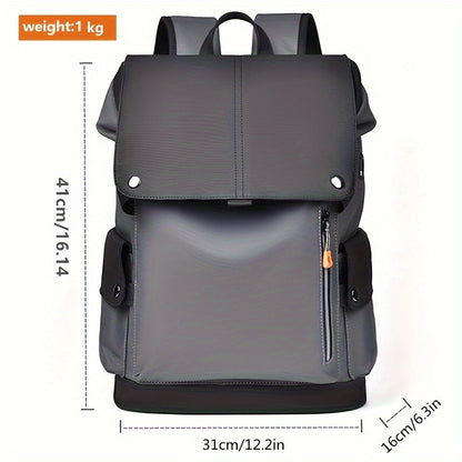 1pc Large Capacity Travel Backpack, Simple Trendy Backpack, Casual Fashion Backpack