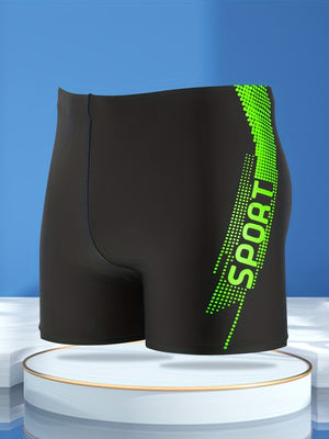 Calções de Banho Masculinos Sport’ Print – Secagem Rápida