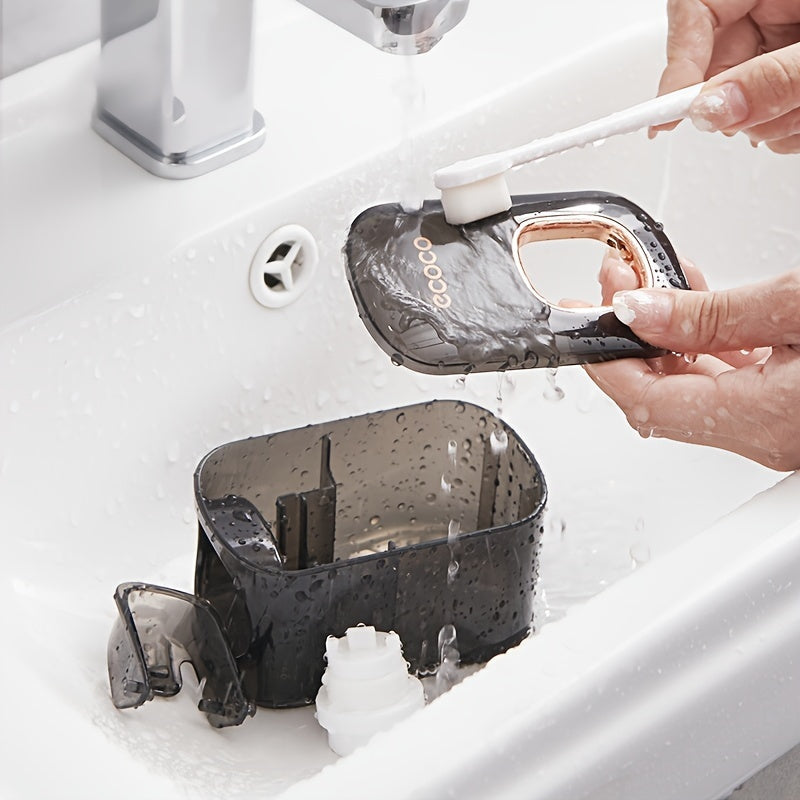 Dispensador de pasta de dentes automático e elegante para montagem na parede - Não necessita de eletricidade.