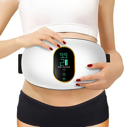 Massage belt, abdominal massager, multifunctional home fitness equipment, abdominal massager, fat slinger, waist massager, full body vibration, meat slinger massager, uses high-frequency vibration to burn calories and acceler