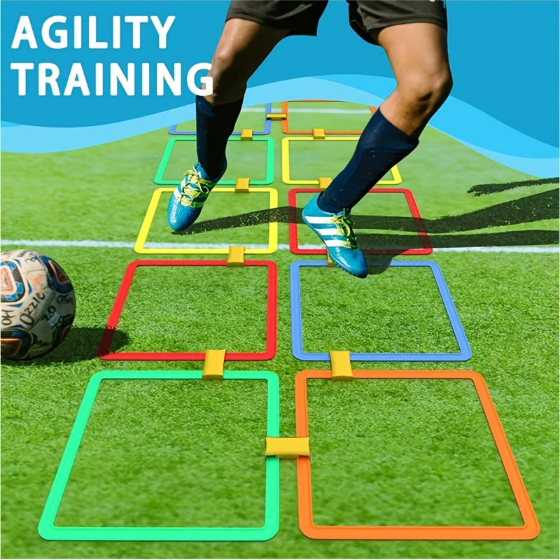 20pcs/10pcs Durable PP Plastic Bounce Sensory Game Set - Multiplayer Outdoor Recreation for Quick Reaction Agility Improvement, Backyard Yard Activity, Mixed Color