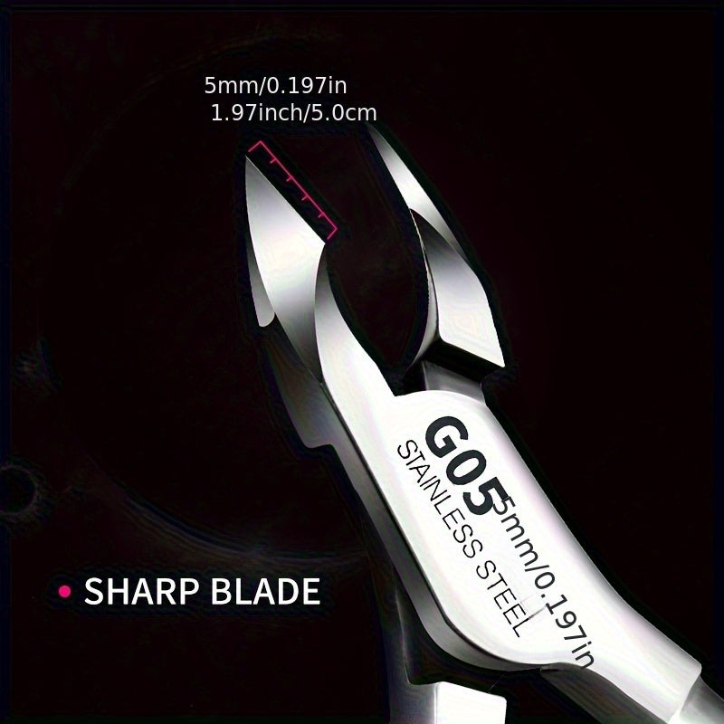 Cuticle Scissors Trimmer For Ingrown Nail, Nail Care Beauty Manicure Products Tool, Dead Skin Remover Nipper Accessories Tool