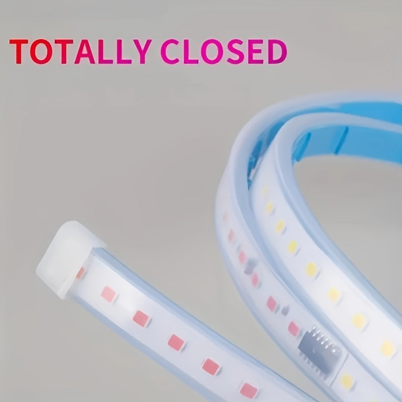 2pcs Door edge light strip, atmospheric light strip, pickup truck welcome decoration light, ambient light, LED flow light