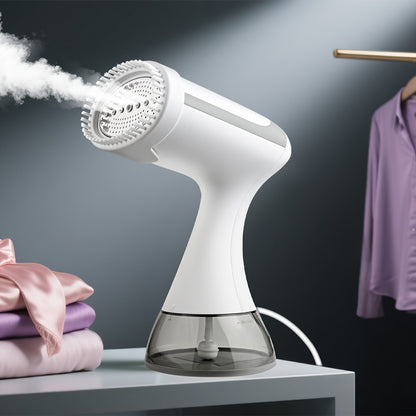 1500W Portable Handheld Steam Iron with 300ml Water Tank - 230V European Plug, Compact & Lightweight for Home Use, No Battery Needed, Ideal for Delicate Fabrics, Garment Steamer, Sleek Design, Durable Construction