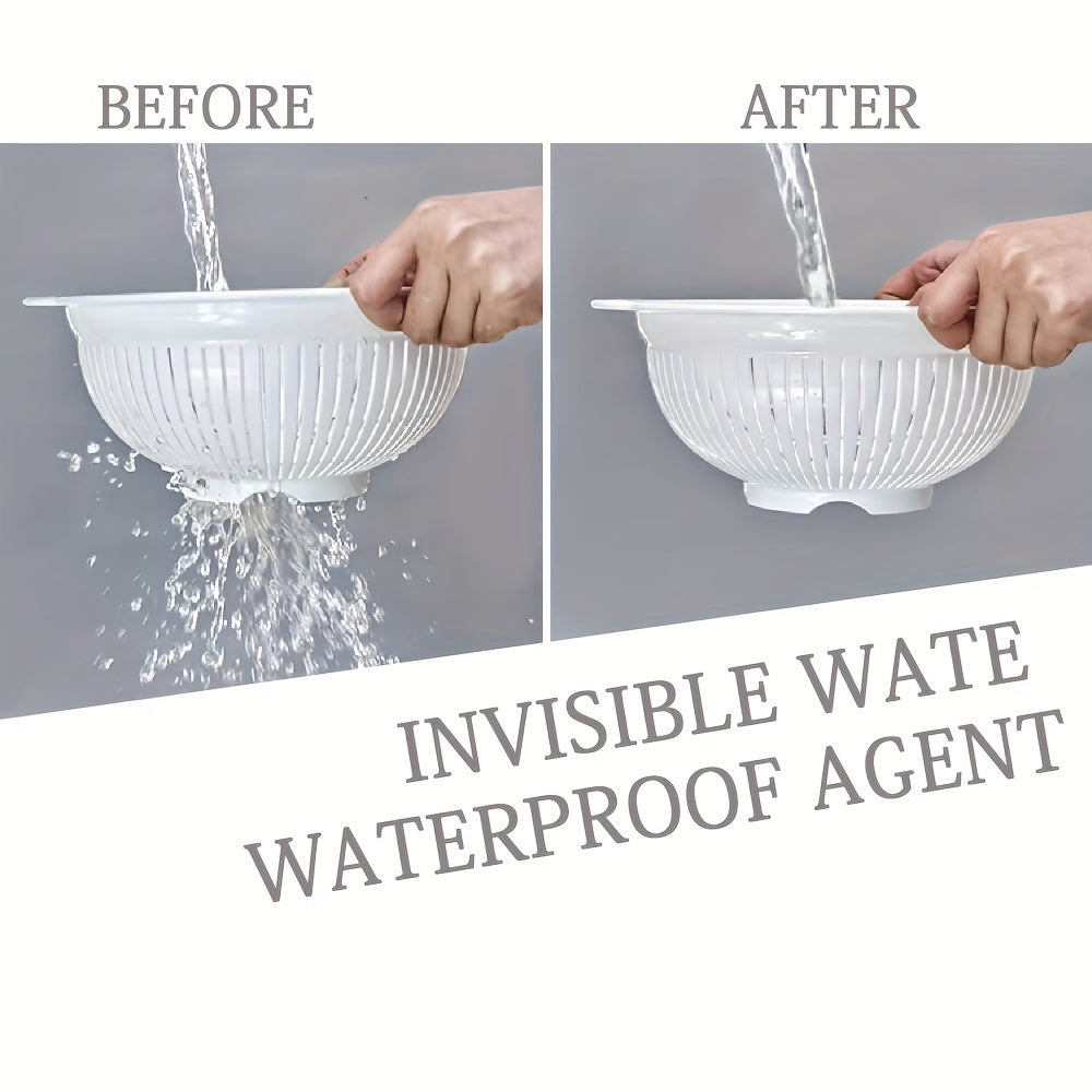 Adesivo invisível à prova de água, 1 unidade * 100g/300g, selante transparente à prova de água, selante de aderência super forte, agente invisível à prova de água e de fugas.