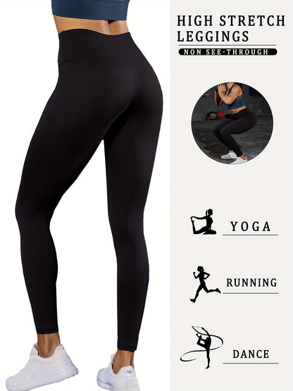 5 Pack Super Soft Leggings for Women, High Waisted Tummy Control No See Through Workout Yoga Running Pants Leggings