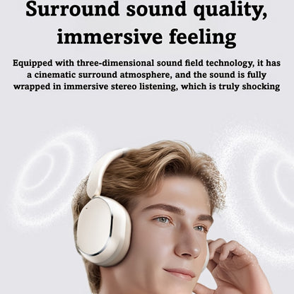 Philips Wireless Bluetooth Headphones, Over-Ear Wireless Headphones, ANC Hybrid Active Noise Cancelling Headphones, HiFi Surround Sound Over-Ear Wireless Headphones, for iPhone and Android, 80 Hours of Playtime, with Five ENC