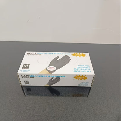 100pcs Heavy-Duty Disposable Gloves - Thickened, Wear-Resistant, Food Grade, Latex-Free, Non-Porous Surface - for Kitchen, Cleaning, Laboratory, - (100 Count), Cleaning Supplies, Kitchen Safety, Wearresistant Material, Dispos