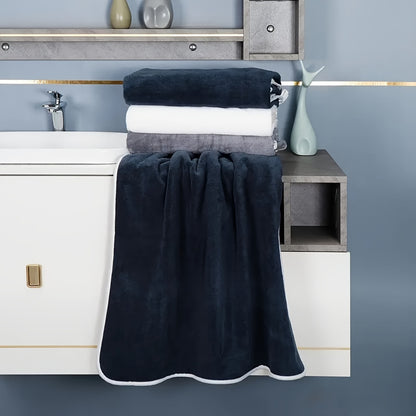 8-Pack Ultra-Soft Coral Fleece Bath Towel Set, 2 Bath Towels 69.85 X 139.7 cm, 2 Hand Towels 34.8 X 74.93 cm, 4 Square Towels 29.97 X 29.97 cm, Quick-Drying, Highly Absorbent And Lightweight, Gentle Camping Towels