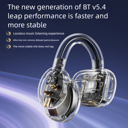 Philips True Wireless Bluetooth Headphones, Open Wireless Earbuds, Ear Clip Wireless Earbuds, for iPhone and Android, Comfortable to Wear, Bluetooth 5.4, 46 Hours of Playtime, Stereo Bass, LED Battery Display, ENC Dual Noise