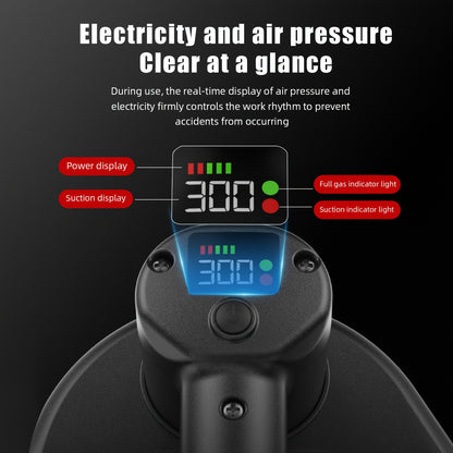 300KG Industrial Grade Electric Vacuum Suction Cup Heavy-duty Granite Tile Vacuum Elevator 3600mAh Battery For Moving Glass, Tile, And Stone Materials