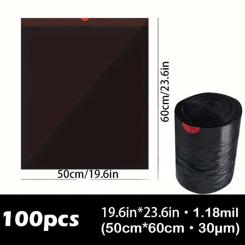 cs oof Drawstring Trash Bags, Extra Large 3.0mm Thick Plastic Bags, 3.0mm is Strong, Suitable for Home, Office, Kitchen, Bathroom, Outdoor, Commercial Use - Compatible with Trash Cans & Trash Cans, Kitchen Waste Disposal, Gar
