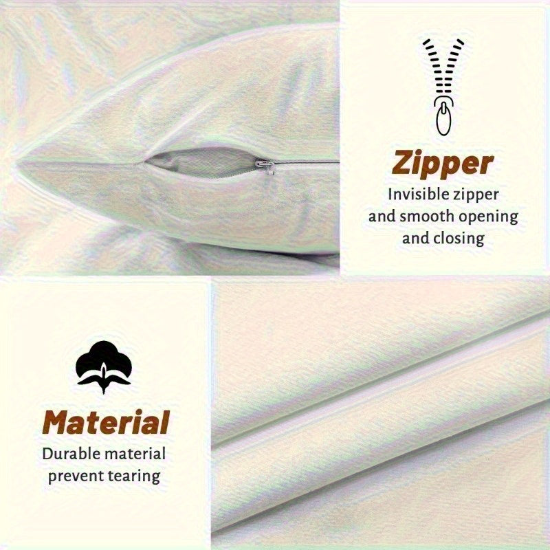 4pcs Modern Geometric Throw Pillows - Black & White Abstract Print, 4 Unique Designs, Soft Durable Fabric with Zipper Closure, Hand Wash Only for Living Room, Bedroom, Sofa Decor, Throw Pillows for Couch, Bedroom Accessories,