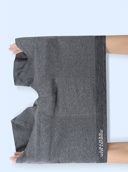 4 pairs of cotton lengthened Men's underwear anti-wear legs comfortable breathable not easy to strangle sports boxer boxer underwear, Boxers for Men Plus Size, Long Leg Underwear for Men, Boxer Shorts for Men, Athletic, Daily